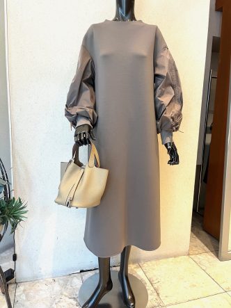 ワンピースのご紹介♪KOKIAい素材使いワンピース＆maturitaプリントティアードワンピース＆エコファーベスト