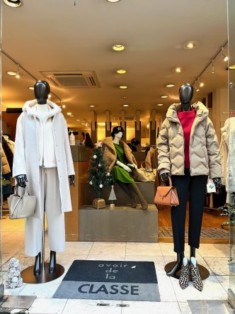 DUAL VIEWウールコート＆エコファーベストセットコート＆Doneeyuワイドパンツ