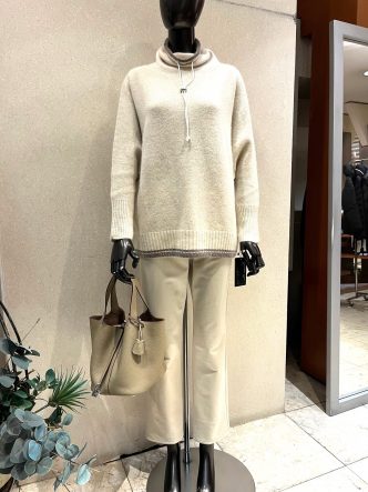 リクエストより♪長めのニット＆パンツのご紹介です♡