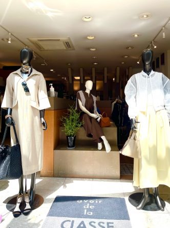 B7シャツワンピース＆lehavrekobeスカーフ＆couveeレースブルゾン＆LOURDESスカート