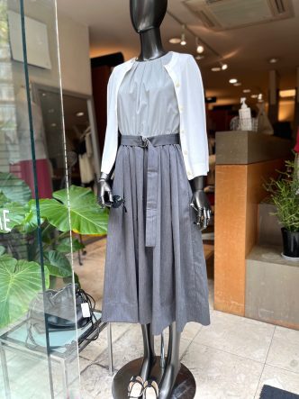 chousonnetteカラーブロックワンピース