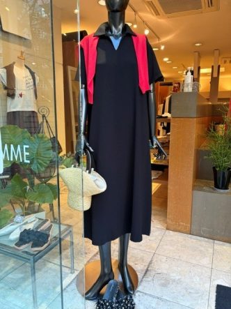 ALDEIDGEシャツワンピース＆NOUQUEピンタック＆レースワンピース＆BRAHMINリネンカーディガン